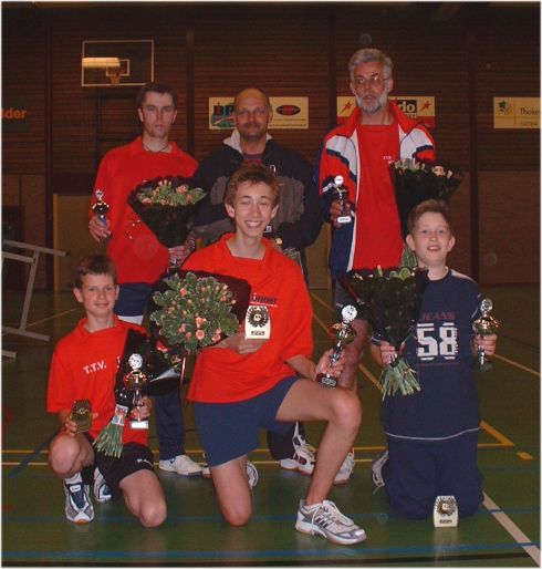 Beste drie van senioren en junioren