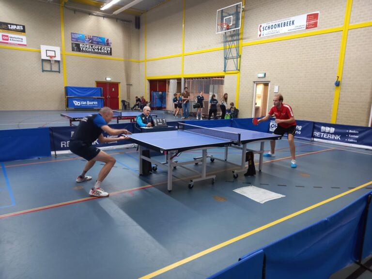 TTV Pearle Wezep koploper halverwege de competitie
